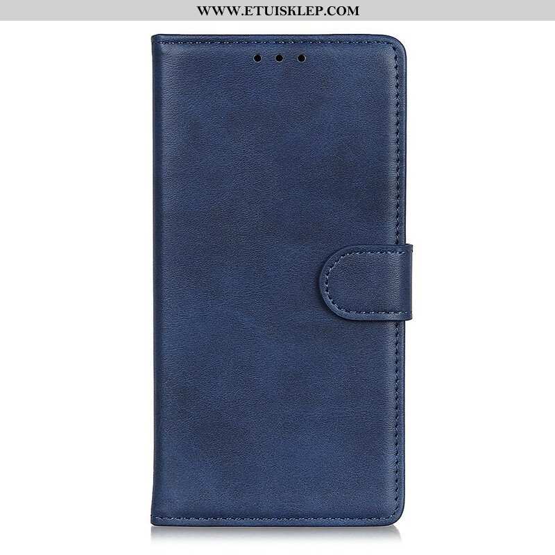 Etui Folio do Oppo Find X3 Pro Efekt Matowej Skóry W Stylu Vintage